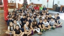 Visita dos alunos do colégio Marista São Luis de Santa Cruz do Sul ao C.C. 25 de Julho.